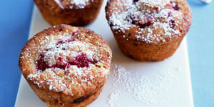 Photo de la Recette: Cakes Framboise et Noix de Coco