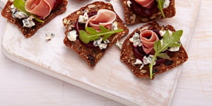 Canapés au Fromage Bleu