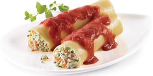 Photo de la Recette: Cannelloni au Fromage et aux Fines Herbes