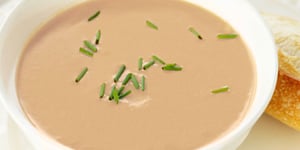 Photo de la Recette: VELOUTÉ D’OIGNONS ET DE CHEDDAR FORT