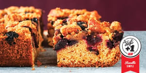 Photo de la Recette: Carrés aux Bleuets et au Beurre
