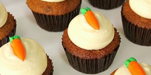 Photo de la Recette: Carrot Cupcakes
