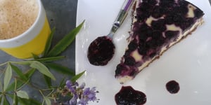 Photo de la Recette: Cheesecake New-Yorkais aux Myrtilles