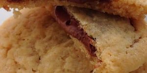 Photo de la Recette: Cookies Fourrés au Nutella comme Chez Starbucks