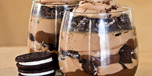 Cookies N ‘Cream Parfaits au Chocolat