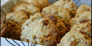 Photo de la Recette: Cookies Noix de Coco & Pépites de Chocolat