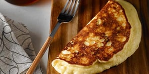 Crêpes Soufflées au Cheddar et à l'érable