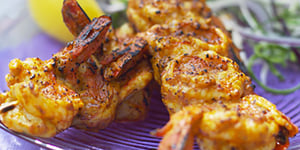 Photo de la Recette: Crevettes au Barbecue