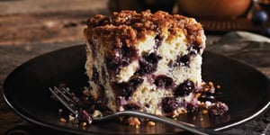 Photo de la Recette: Gâteau aux Bleuets