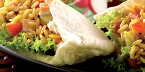 Croquant de Poulet, Légume et Riz