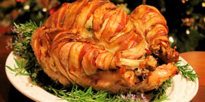 Dinde à l’érable et au Bacon