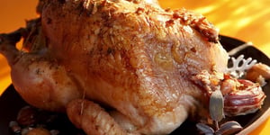 Photo de la Recette: Dinde Farcie aux Marrons