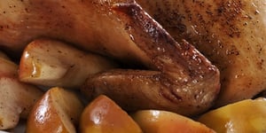 Dinde de Noël Farcie aux Pommes et au Cidre