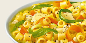 Photo de la Recette: Ditali Lisci dans une Soupe de Chou Vert