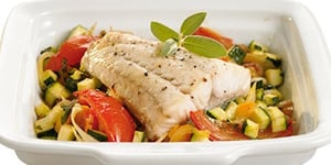 Photo de la Recette: Doré sur ratatouille
