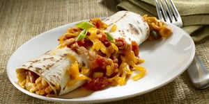 Photo de la Recette: ENCHILADAS AU BROCOLI & AU FROMAGE CHEDDAR