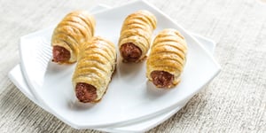 Photo de la Recette: Feuilletés aux Saucisses