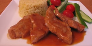 Photo de la Recette: FILET DE PORC À L'ÉRABLE (EXPRESS)