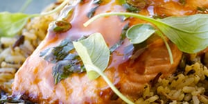 Photo de la Recette: Filets de Saumon Teriyaki