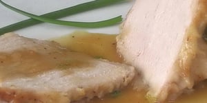 Photo de la Recette: Filets de Porc Glacés à L'Érable