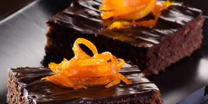 Photo de la Recette: Fondant au Chocolat à L'orange
