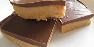 Photo de la Recette: Fudge Étagé au Beurre D'Arachide