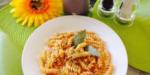 Photo de la Recette: Fusillis à la Sauce Rosée