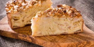 Photo de la Recette: Gâteau Moelleux Pomme, Canelle et Crème Fraîche