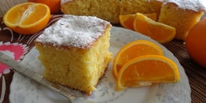 Photo de la Recette: Gâteau Orange & Huile D’Olive