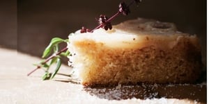 Photo de la Recette: Gâteau Renversé aux Poires