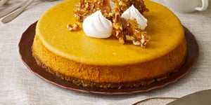 Photo de la Recette: Gâteau au Fromage Praliné à la Citrouille