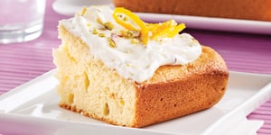 Photo de la Recette: Gâteau au Yogourt et à l'Érable