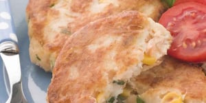 Photo de la Recette: Galettes de Pomme de Terre au Saumon