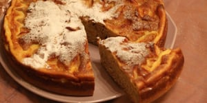 Photo de la Recette: Gâteau aux Pommes en deux Cuissons