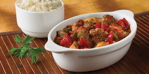Photo de la Recette: Gumbo au Poulet et Saucisses à la Mijoteuse