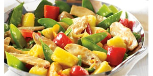 Sauté de Poulet à l’ananas