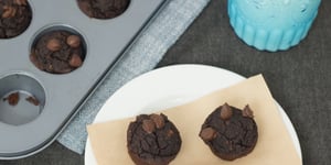 Photo de la Recette: Petits Brownies aux Noisettes sans Gluten