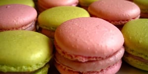 Macarons à la Fraise