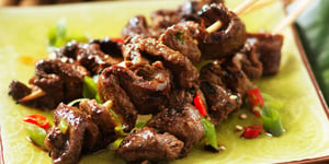 Brochettes de Bœuf à la Coréenne