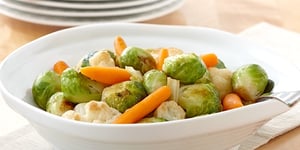 Photo de la Recette: Légumes Bruxellois au Vinaigre Balsamique