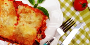 Photo de la Recette: LASAGNE AU DINDON AVEC RICOTTA ET BASILIC