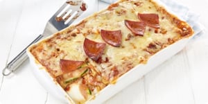 Photo de la Recette: LASAGNE DE COURGETTES ET PEPPERONI