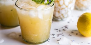 Photo de la Recette: Lavender Basil Lemonade