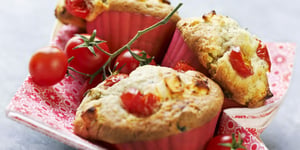 Photo de la Recette: Les Muffins aux Tomates Cerises