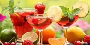 Limonade aux Framboises