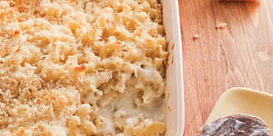 Photo de la Recette: Macaroni aux Trois Fromages