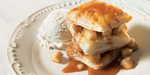 Photo de la Recette: Millefeuille aux Pommes
