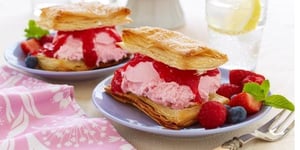 Millefeuilles aux Petits Fruits