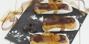 Photo de la Recette: Mini Éclairs au Chocolat