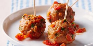 Photo de la Recette: Mini Boulettes Mexicaines